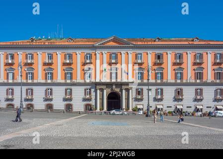 Napoli, 19 maggio 2022: Veduta del Palazzo Salerno a Napoli. Foto Stock