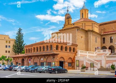 Tarazona, Spagna, 30 maggio 2022: Chiesa di San Francesco d'Assisi a Tarazona, Spagna. Foto Stock