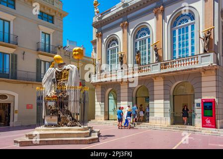 Figueres, Spagna, 28 maggio 2022: Teatro-Museo di Dalì nel centro di Figueres, Spagna. Foto Stock