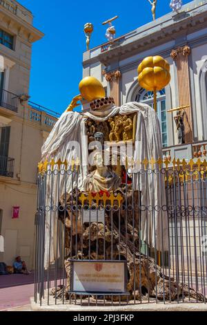 Figueres, Spagna, 28 maggio 2022: Teatro-Museo di Dalì nel centro di Figueres, Spagna. Foto Stock