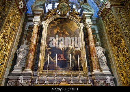 Valletta, Malta. 27th Mar, 2023. St John's Co-Cathedral è una cattedrale cattolica romana situata a Valletta, Malta, dedicata a San Giovanni Battista. Foto Stock