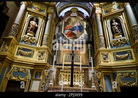 Valletta, Malta. 27th Mar, 2023. St John's Co-Cathedral è una cattedrale cattolica romana situata a Valletta, Malta, dedicata a San Giovanni Battista. Foto Stock