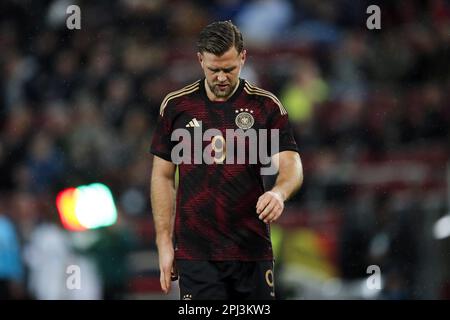 COLONIA - Niclas Fullkrug di Germania durante la partita amichevole tra Germania e Belgio allo stadio RheinEnergie il 28 marzo 2023 a Colonia, Germania. AP | Dutch Height | BART STOUTJESDYK Foto Stock