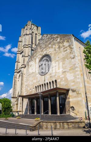 Chiesa storica di San Gertrud nel centro di Essen, Germania Foto Stock
