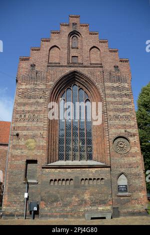 Danimarca, Odense: St Hans Chiesa o St. Johns Chiesa (SCT.Hans Kirke) su Norregade è stato costruito dai Cavalieri Ospitalieri nel the13th ° secolo, ma era r Foto Stock