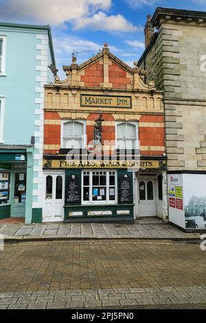 The Market Inn Public House o pub, Lemon Quay, Truro, Cornovaglia, Inghilterra, Regno Unito Foto Stock