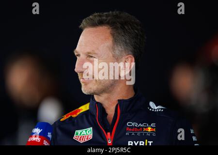 Albert Park, 31 marzo 2023 Christian Horner, team principal del Red Bull Racing F1 Team Corleve/Alamy Live News Foto Stock