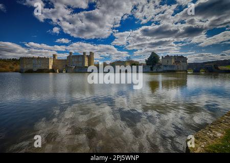 Il Castello di Leeds Kent REGNO UNITO Foto Stock