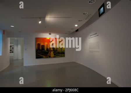 Estremaduran e Iberoamericano Museo di Arte Contemporanea, Badajoz Foto Stock