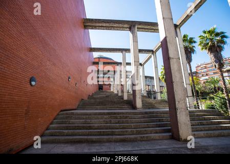 Estremaduran e Iberoamericano Museo di Arte Contemporanea, Badajoz Foto Stock