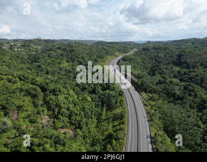 North South High Way Kingston a Ocho Rios St Ann Jamaica Highway Road West Indies Caribbean Foto Stock