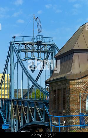 Kaiser Wilhelm Bridge a Wilhelmshaven, Germania Foto Stock