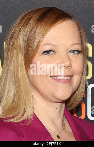 New York, NB. 31st Mar, 2023. Emily Bergl alla conferenza stampa per LA BUONA NOTTE, OSCAR Broadway Production Press Event, New 42 Studios, New York, NB 31 marzo 2023. Credit: Manoli Figetakis/Everett Collection/Alamy Live News Foto Stock