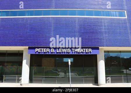 Cinema cinematografico al Cleveland Institute of Art in Ohio Foto Stock