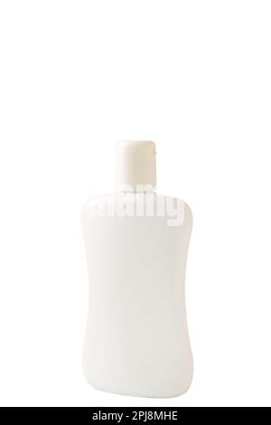 Un tubo di cosmetici isolato su sfondo bianco, ritagliato Foto Stock