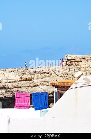 Ajuy, Pajara, Fuerteventura, Las Palmas, Isole Canarie, Spagna, Europa Foto Stock
