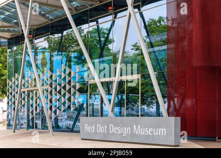 Red Dot Design Museum, Marina Bay, Singapore Foto Stock