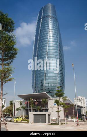 Trung Tham Tower, da Nang, Danang, Vietnam centrale, Vietnam Foto Stock