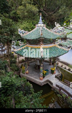 Pagoda, Montagne di marmo, Montagne di marmo, da Nang, Danang, Vietnam Foto Stock