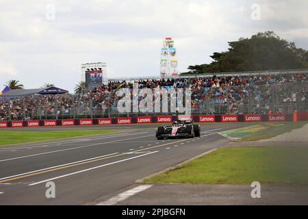 1st aprile 2023, Albert Park, Melbourne, FORMULA 1 ROLEX AUSTRALIAN GRAND PRIX 2023 , nella foto Valtteri Bottas (fin), Alfa Romeo F1 Team Stake Foto Stock