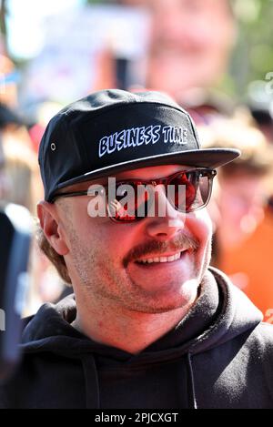 Melbourne, Australia. 02nd Apr, 2023. Valtteri Bottas (fin) Alfa Romeo F1 Team. Gran Premio d'Australia, domenica 2nd aprile 2023. Albert Park, Melbourne, Australia. Credit: James Moy/Alamy Live News Foto Stock