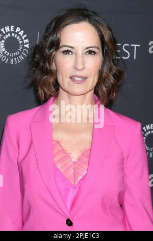 1 aprile 2023, Los Angeles, CA, USA: LOS ANGELES - Apr 1: Wendy Moniz al PaleyFest 2023 - Yellowstone al Dolby Theater il 1 aprile 2023 a Los Angeles, CA (Credit Image: © Kay Blake/ZUMA Press Wire) SOLO PER USO EDITORIALE! Non per USO commerciale! Foto Stock