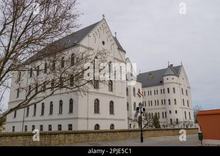 Collegio Teologico in Gyor, Ungheria. Tema architettonico. Foto Stock