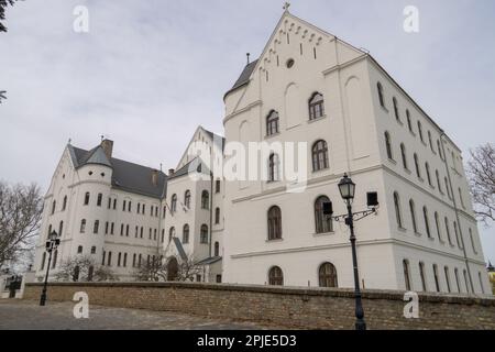 Università Teologica di Gyor, Ungheria-tema architettonico. Foto Stock