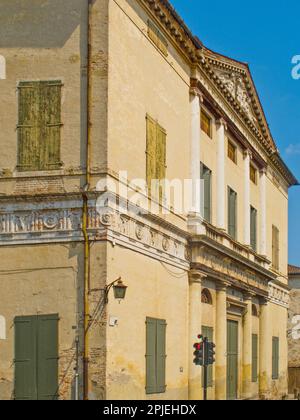 Villa Pisani, Montagnana, Veneto, Italia. Andrea Palladio, 1553-1555. Foto Stock