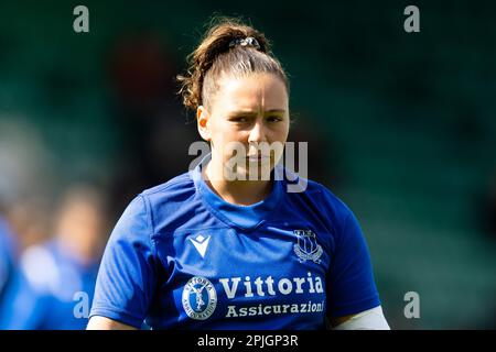 Northampton, Regno Unito. 02nd Apr, 2023. Gaia Maris of Italy Women durante il TikTok Women's Six Nations Match Inghilterra vs Italia al Cinch Stadium di Franklin's Gardens, Northampton, Regno Unito, 2nd aprile 2023 (Photo by Nick Browning/News Images) a Northampton, Regno Unito il 4/2/2023. (Foto di Nick Browning/News Images/Sipa USA) Credit: Sipa USA/Alamy Live News Foto Stock