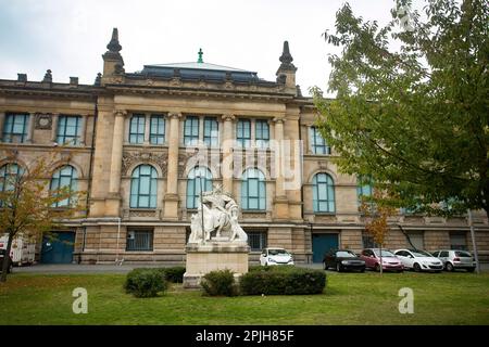 Hannover, Germania - 14 ottobre 2022. Il Museo di Stato della bassa Sassonia o Landesmuseum Foto Stock