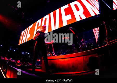 Italia 31 Marzo 2023 Roger Waters - Tour di addio non è una trivella - live at Mediolanum Forum Assago Milano © Andrea Ripamonti / Alamy Foto Stock