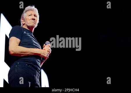 Italia 31 Marzo 2023 Roger Waters - Tour di addio non è una trivella - live at Mediolanum Forum Assago Milano © Andrea Ripamonti / Alamy Foto Stock