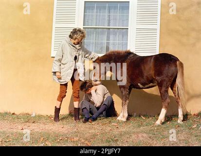 ST-C387-31-63 10 novembre 1963 Weekend ad Atoka, Virginia 1963-11-10 – 1962-11-11 [Scratching leggero in negativo.] Si prega di accreditare 'Cecil Stoughton. Fotografie della Casa Bianca. John F. Kennedy Presidential Library and Museum, Boston' Foto Stock