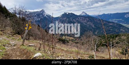 La Scia, Saint-Pierre de Chartreuse, Isere, AURA Regione, Francia Foto Stock