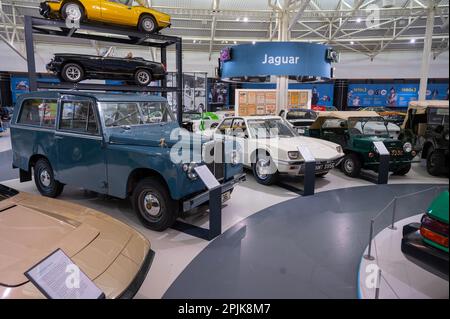 Concept car e prototipi al British Motor Heritage Museum Foto Stock