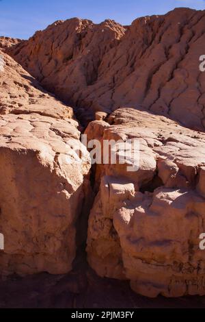 Brooklyn Mine Road, Old Dale Mining District, Mojave Desert, California Foto Stock