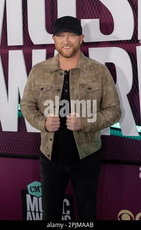 Austin, Stati Uniti. 02nd Apr, 2023. Cole Swinell il tappeto rosso ai CMT Awards di Austin, Texas, il 2 aprile 2023. (Foto di Stephanie Tacy/SIPA USA) Credit: Sipa USA/Alamy Live News Foto Stock