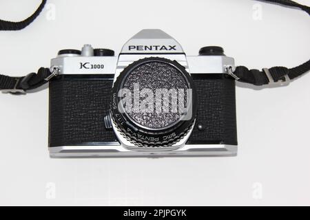 fotocamera pentax vintage Foto Stock