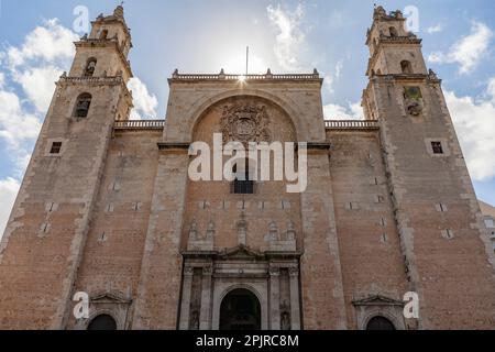 Cattedrale di Mérida, Mérida, Messico Foto Stock