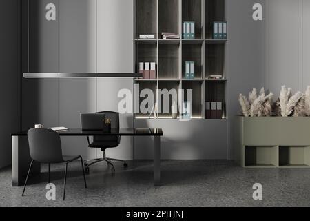 Design degli interni. Scaffali con accessori eleganti e libri in interni  Foto stock - Alamy