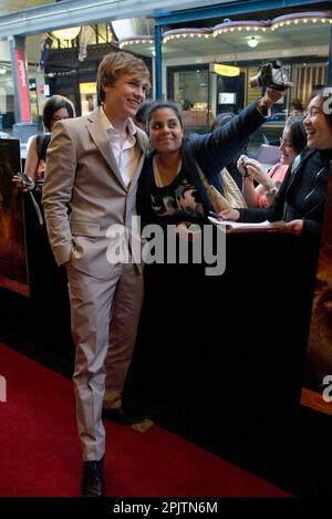 William Moseley la prima australiana delle Cronache del Principe Narnia Caspian al Teatro di Stato. Sydney, Australia. 25.05.08. Foto Stock