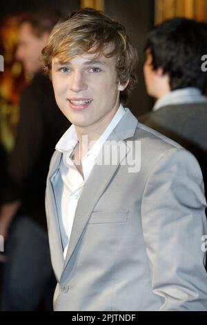 William Moseley la prima australiana delle Cronache del Principe Narnia Caspian al Teatro di Stato. Sydney, Australia. 25.05.08. Foto Stock