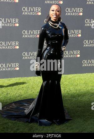 02 aprile 2023 - Londra, Inghilterra, Regno Unito - Beverley Knight partecipazione agli Olivier Awards 2023, Royal Albert Hall Foto Stock