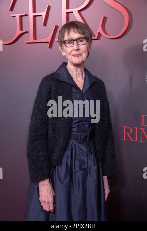 New York, New York, Stati Uniti. 3rd Apr, 2023. (NUOVO) prima mondiale "Dead Ringers" di Amazon prime Video. 03 aprile 2023, New York, New York, USA: Susan Blommaert partecipa alla prima mondiale dei "Dead Ringers" di prime Video al Metrograph il 03 aprile 2023 a New York City. (Credit Image: © M10S/TheNEWS2 via ZUMA Press Wire) SOLO PER USO EDITORIALE! Non per USO commerciale! Foto Stock