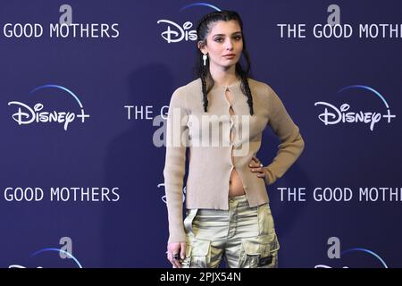 Roma, Italia. 04th Apr, 2023. Gaia Girace durante la Photocall of the Good Mothers allo Space Cinema moderno, 4th aprile 2023, Roma, Italia Credit: Live Media Publishing Group/Alamy Live News Foto Stock