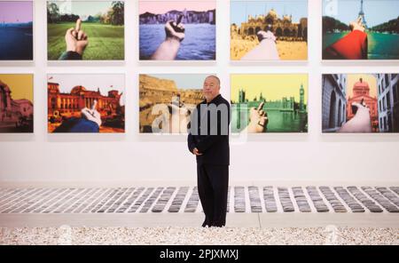 Londra, Regno Unito. 4th Apr, 2023. Making Sense:ai Weiwei ai Weiwei mostra al Design Museum si svolge dal 7th aprile al 30th luglio 2023 Credit: Mark Thomas/Alamy Live News Foto Stock