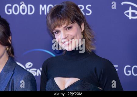 Roma, Italia. 04th Apr, 2023. L'attrice italiana Micaela Ramazzotti partecipa alla serie televisiva "The Good Mothers" allo Space Cinema moderno di Roma (Photo by Matteo Nardone/Pacific Press) Credit: Pacific Press Media Production Corp./Alamy Live News Foto Stock