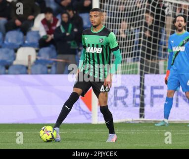 Reggio Emilia, Italia. 03rd Apr, 2023. Reggio Emilia 03 Aprile 2023 Stadio atleti D' Italia Serie A Tim 2022/23 Sassuolo -Torino nella foto : Tressoldi Ruan sassuolo Credit: Christian Santi/Alamy Live News Foto Stock