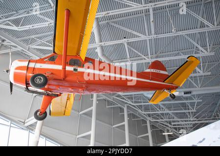 De Havilland Canada DHC-2 Beaver Mk.1 Royal Aviation Museum of Western Canada a Winnipeg, Manitoba, Canada Foto Stock